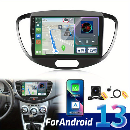 Autoradio MP5 Speler – Car Multimedia Systeem – Auto Navigatie Scherm – Touchscreen Radio – 9 Inch HD Display – Draadloze CarPlay & Android Auto – 6GB RAM 128GB Opslag