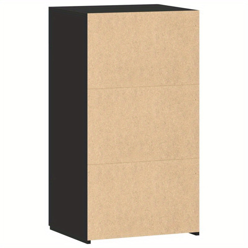 Sideboard 50x42.5x93cm edited wood black Removable storage practical