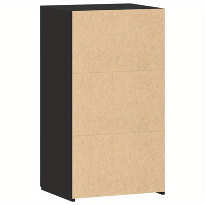 Sideboard 50x42.5x93cm edited wood black Removable storage practical