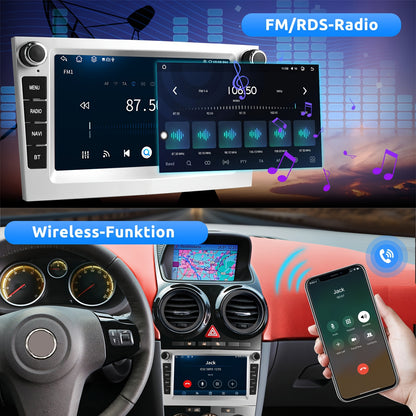 Autostereo – Autoradio – Multimediaspeler – Navigatiesysteem – CarPlay – 7 Inch HD-IPS Touchscreen – Android 14 met 4+64GB geheugen