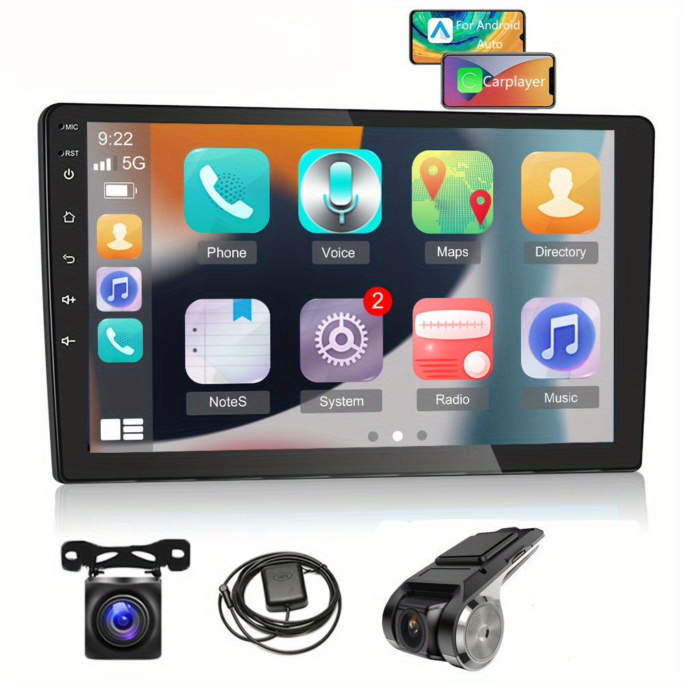 Autoradio – Auto Radio – Car Stereo – Carplayer – Dubbeldin Radio – 9 Inch Touchscreen – Android 13 – GPS Navigatie