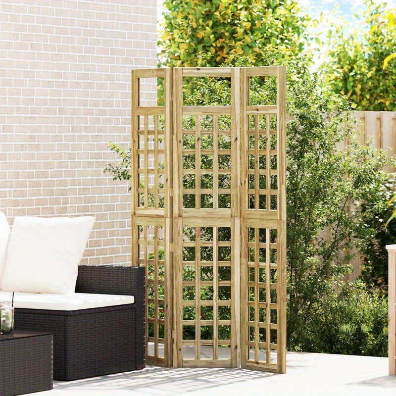 Outdoor Scherm – Tuinscherm – Windscherm – Privacy Scherm – Schutting – 120x180 cm – Gemaakt Van Stevig Grenenhout – Natuurlijk Design