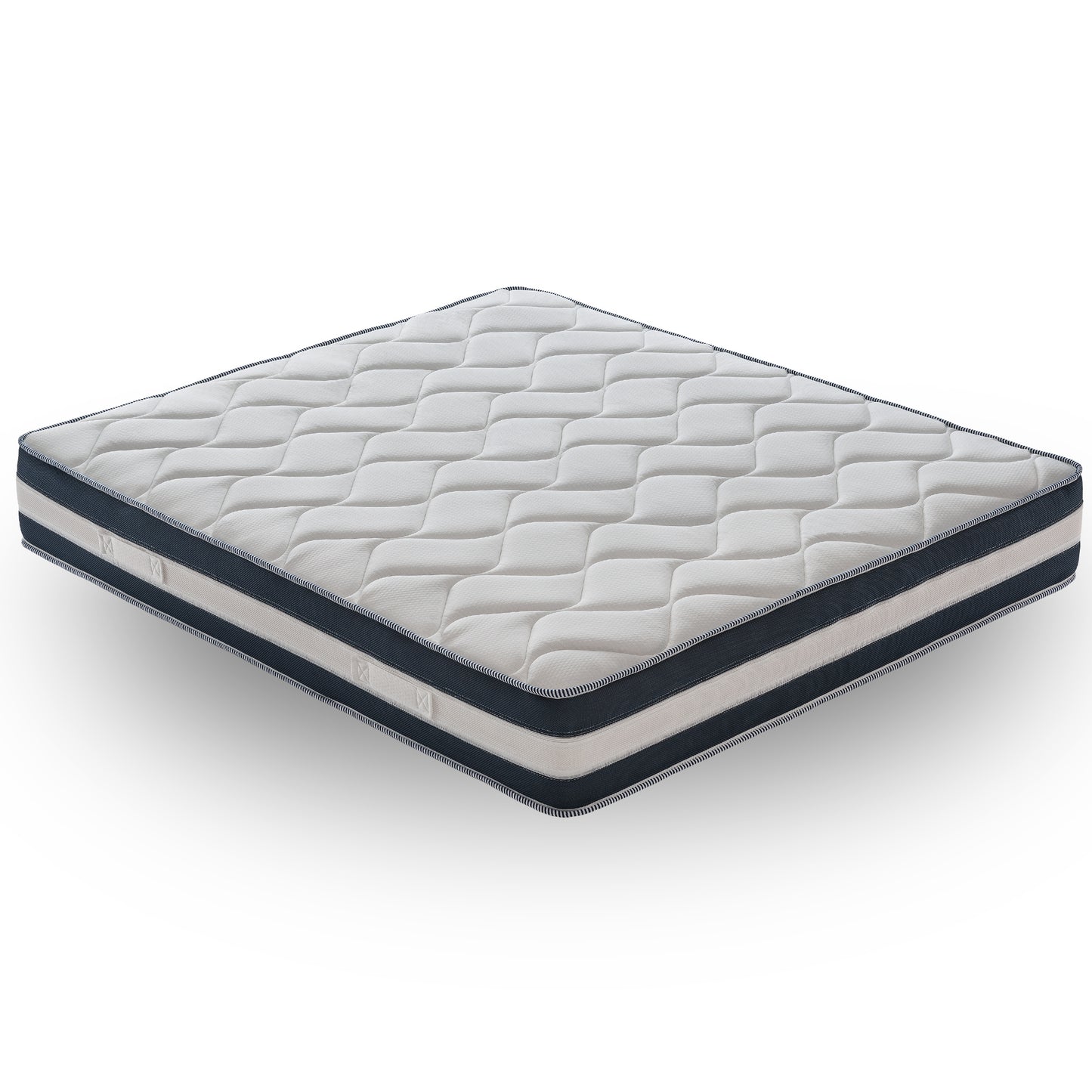 Memory Foam Mattress, Mattress Height 26 Cm, Memory Height 7 Cm, Highly Breathable, Pressure Point Relief System, 100% Made in Italy