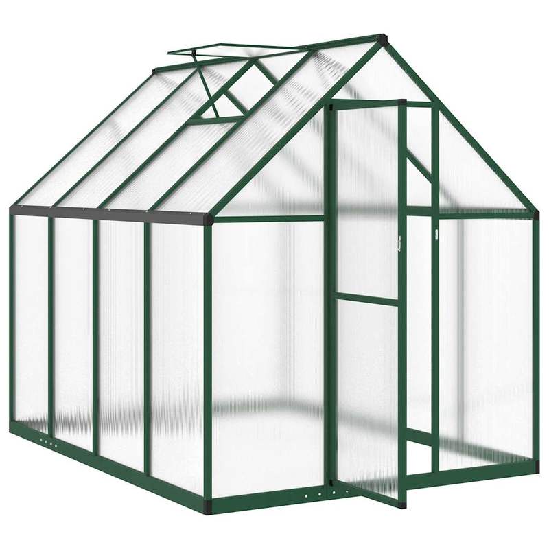 Kweekkas – Serre – Plantenkas – Groentekas – Kas Aluminium – Grote Kweekkas 224x169x195 cm – Stevig Aluminium Frame – Weerbestendige 4 mm Polycarbonaat Panelen