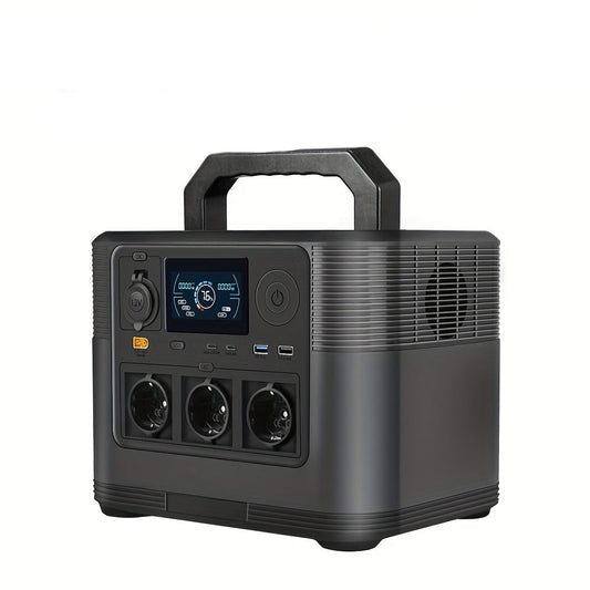 Draagbare Energiecentrale – Powerbank – Mobiele Stroomvoorziening – Energiebron – Camping Accu – 1200W Continu Vermogen – 1008Wh Capaciteit - QUORE