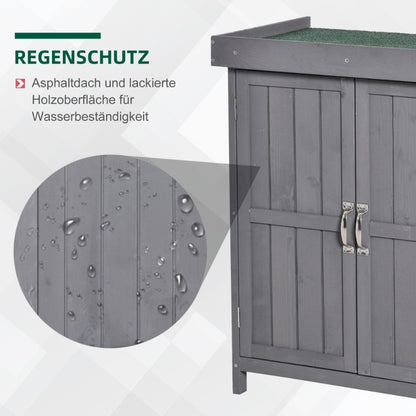 Opbergkast Tuinkast – Tuinberging – Buitenkast – Opbergbox – Tuinopslag – Weerbestendig – Met Combinatieslot – Magnesiumlegering & Ijzer – 74x43x88 cm