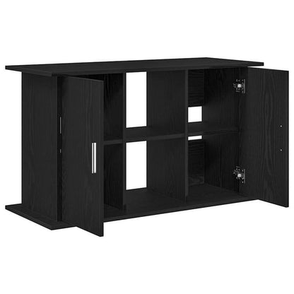 Aquariummeubel – Aquariumstandaard – Aquariumkast – Aquariummeubel Hout – Aquariumbasis – Zwart Eikenhout – Stevige Constructie – 101x41x58 cm