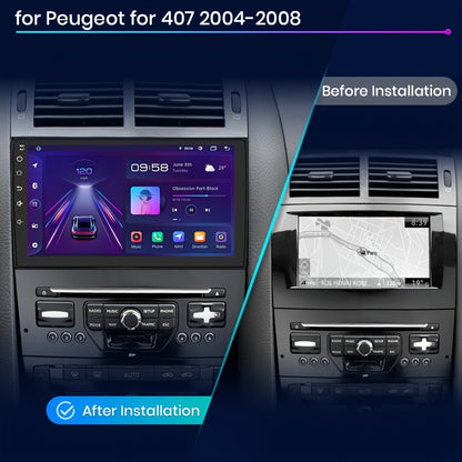 Multimedia Autoradio – 2 Din Radio – GPS Navigatie – Touchscreen Speler – Android Auto – 4G Connectiviteit – 9 Inch Scherm – Draadloos CarPlay