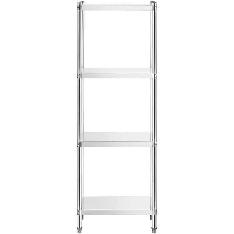 Metal Warehouse Gastronomic Shelving Unit Up to 200 Kg, 60 X 40 X 180 Cm