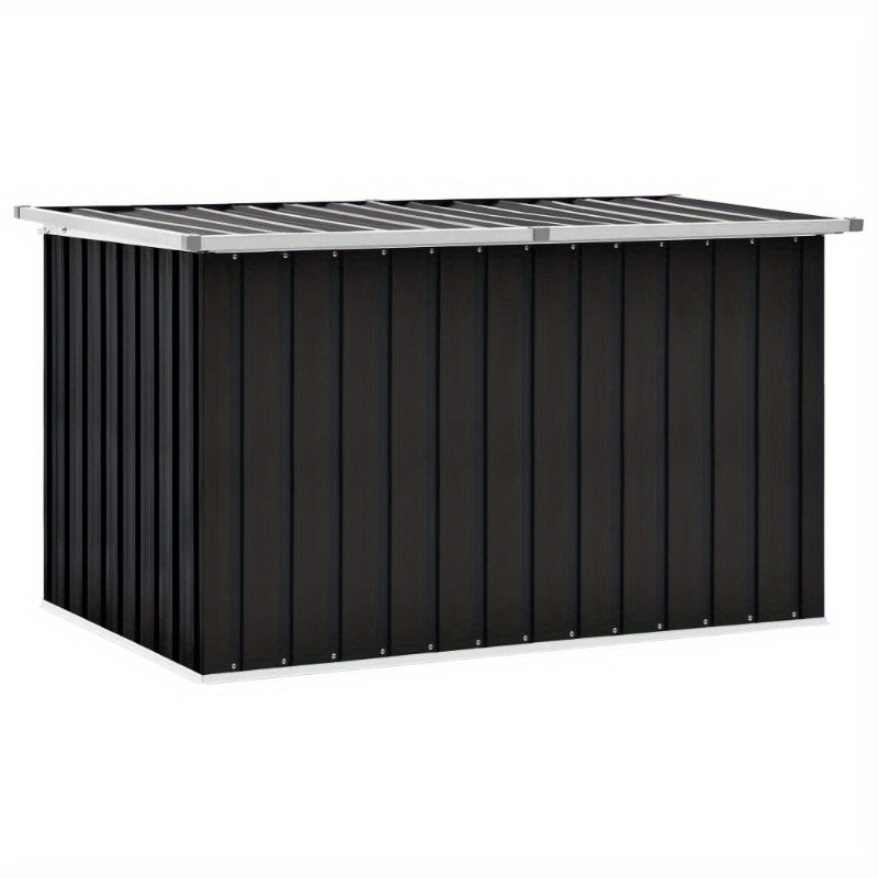 Outdoor Storage Boxes, Garden Storage Boxes, Anthracite Garden Box 149x99x93 cm, Suitable for Outdoor and Garden Use