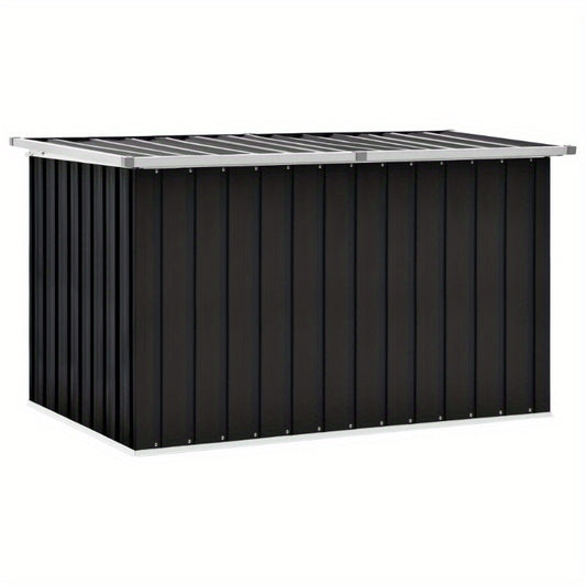 Outdoor Storage Boxes, Garden Storage Boxes, Anthracite Garden Box 149x99x93 cm, Suitable for Outdoor and Garden Use