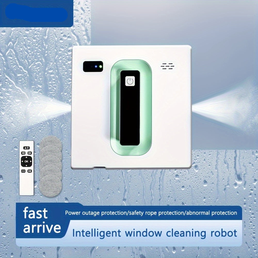Robot Ramenwasser – Robot Ruitenreiniger – Robot Glazenwasser – Automatische Raamwisser – Elektrische Ramenreiniger – Afstandsbediening – Lithium-Polymeer Batterij 500mAh