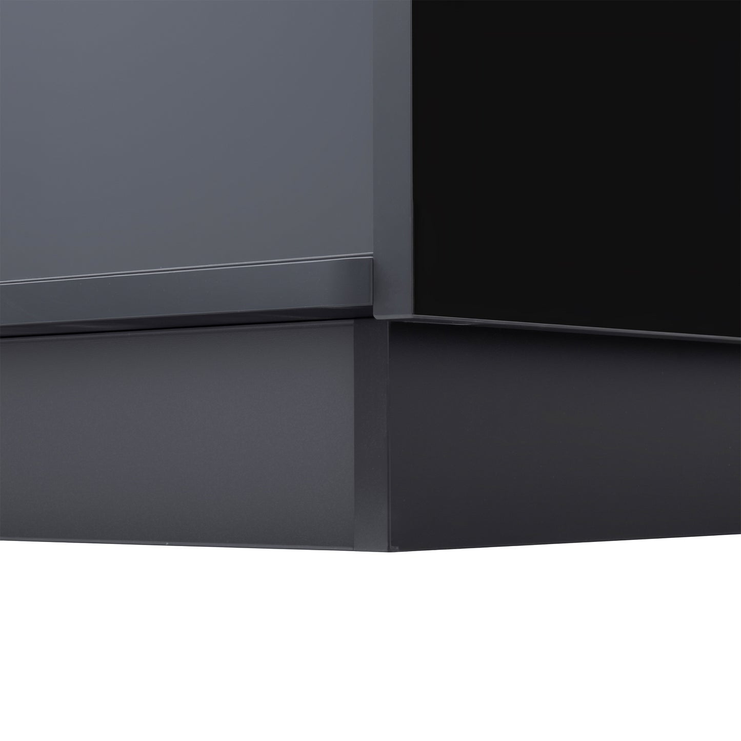 Salontafel – Woonkamermeubel – Sofa Tafel – Koffietafel – Tafel Met Opbergruimte – Zwart Met Hoogglans – Schuifsysteem Met Verborgen Vakken – 100x50x31 cm