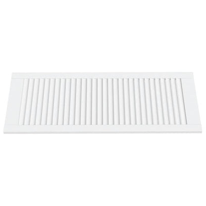 Opbergkast – Bergkast – Kast – Meubel – Opbergrek – Wit – Set van 2 – Stevig en Duurzaam – Afsluitbaar met Slot – 99,3x39,4 cm