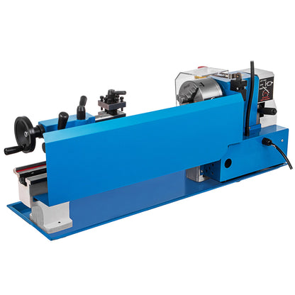 Metaaldraaibank – Mini draaibank – Metaal draaibank – Tafel draaibank – Precisie draaibank – 550W Vermogen – Variabele Snelheid 50-2500 RPM