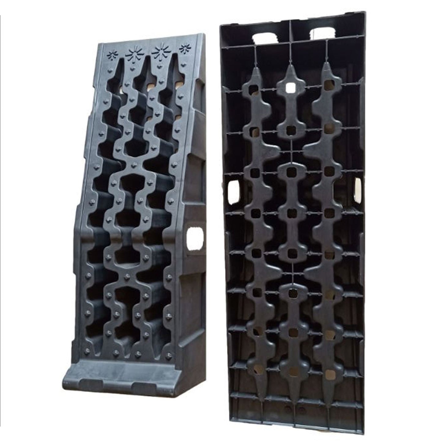 Autobruggen – Autohefbruggen – Opritten – Ramps – Verhoger – Kunststof PP – Slipvast Oppervlak – 7257 kg Draagvermogen