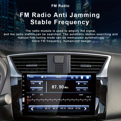 Autoradio – MP5 Speler – Auto Radio – 1 Din Radio – 9 Inch Touchscreen – 2.5D HD 1080P – Mirror Link – Inclusief Microfoon & Achteruitrijcamera