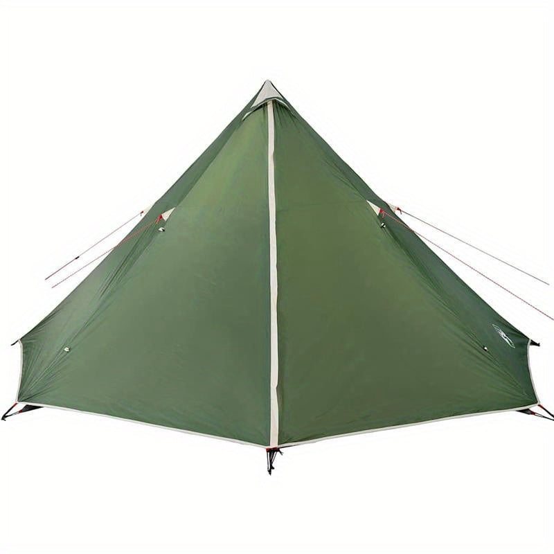 Tipitent – Speeltent – Wigwam – Tipi Tent – Familietent – Voor 8 Personen – Waterafstotend Polyester – Stevige Glasvezel Stokken