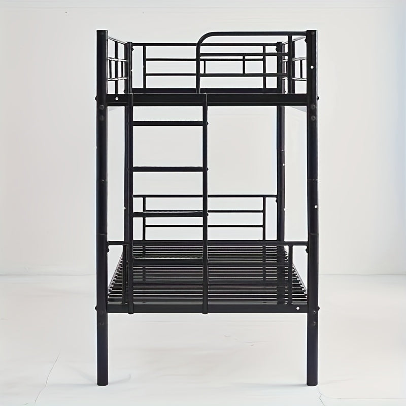 Hoogslaper – Mezzanine Bed – Zolderbed – Halfhoogslaper – Kinderhoogslaper – Metalen Frame – Ingebouwd Bureau – Ruimtebesparend – Modern Design