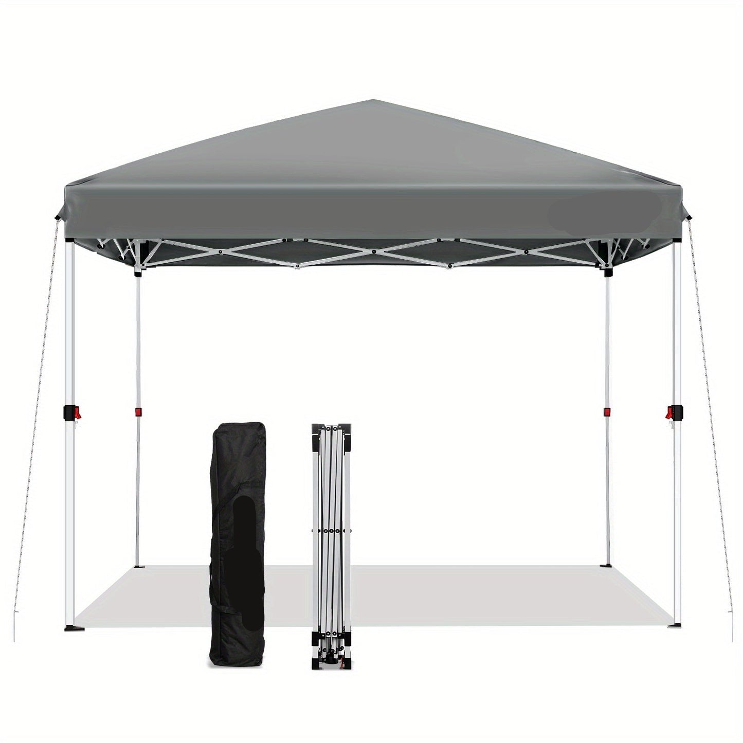 Pop-up Tent – Vouwtent – Evenemententent – Partytent – Festivaltent – 3x3 Meter – Stevige Oxford Stof - Marineblauw