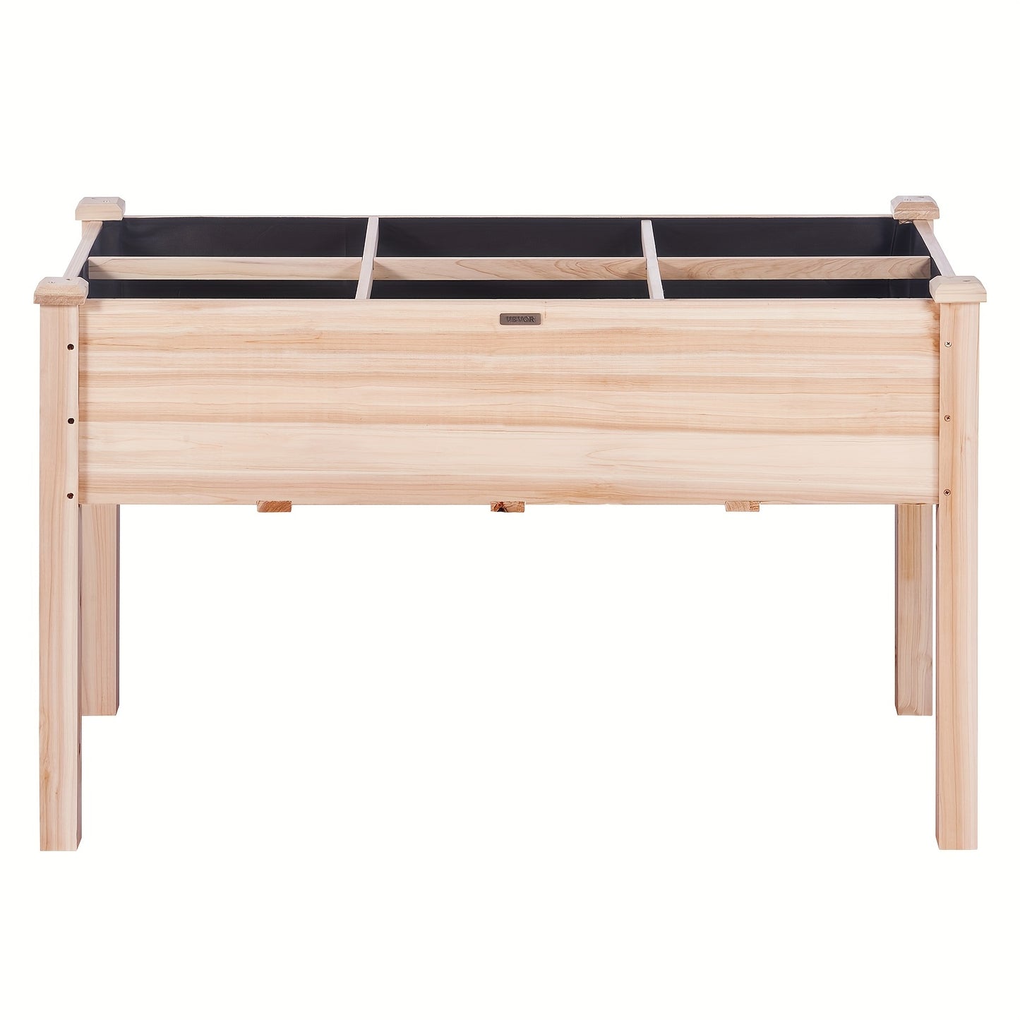 Hoogtebed Tuinieren – Verhoogd Tuinbed – Houten Plantenbak – Moestuinbak – Plantenbak Buiten – Cederhout Natuurlijk Afwerking – 120x58x76 cm Ergonomisch Design