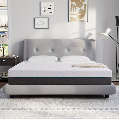 18/20cm 160x200cm Memory Foam Mattress | Soft Comfortable Fabric Medium Softness for Optimal Body Support & Comfortable Sleep, Polyester Cover, Hybrid Construction, Euro Top, Pocketed Coil, Twirest Brand