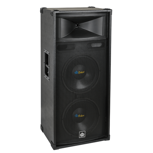Bassbox – Speaker – Geluidssysteem – Draadloze Luidspreker – Muziekbox – 800W Vermogen – 2x12" Woofers