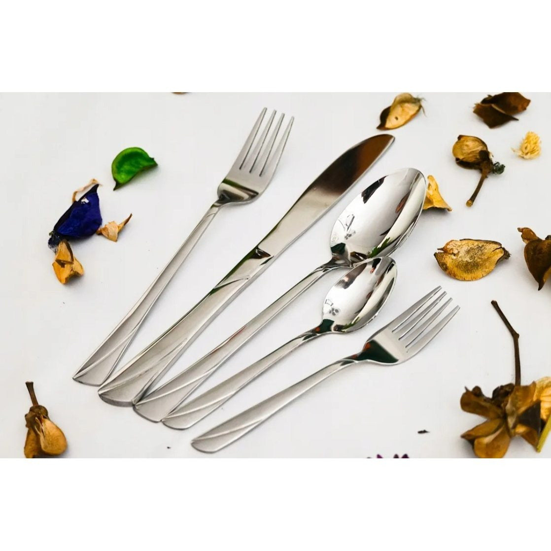 Cutlery in The Case | 72pcs | 12 People | Stainless Steel | Fork | Spoon | Knife | Ideal As a Gift | Case | ZL6507