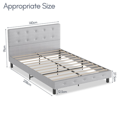 Bedframe – Ledikant – Slaapbank – Bedbodem – Lattenbodem – Robuust En Stijlvol – Draagkracht 350 Kg – Zwart Imitatieleer – 120x200/140x200 cm