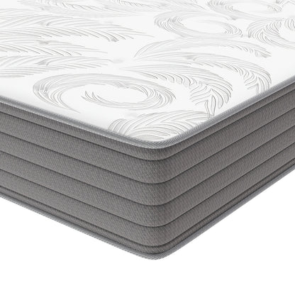 Hybride Matras – Pocketveringmatras – Koudschuimmatras – Traagschuimmatras – 7-Zones Matras – 25 cm Dikte – Medium Stevig – Ademend Met Vlamvertragende Stoffering