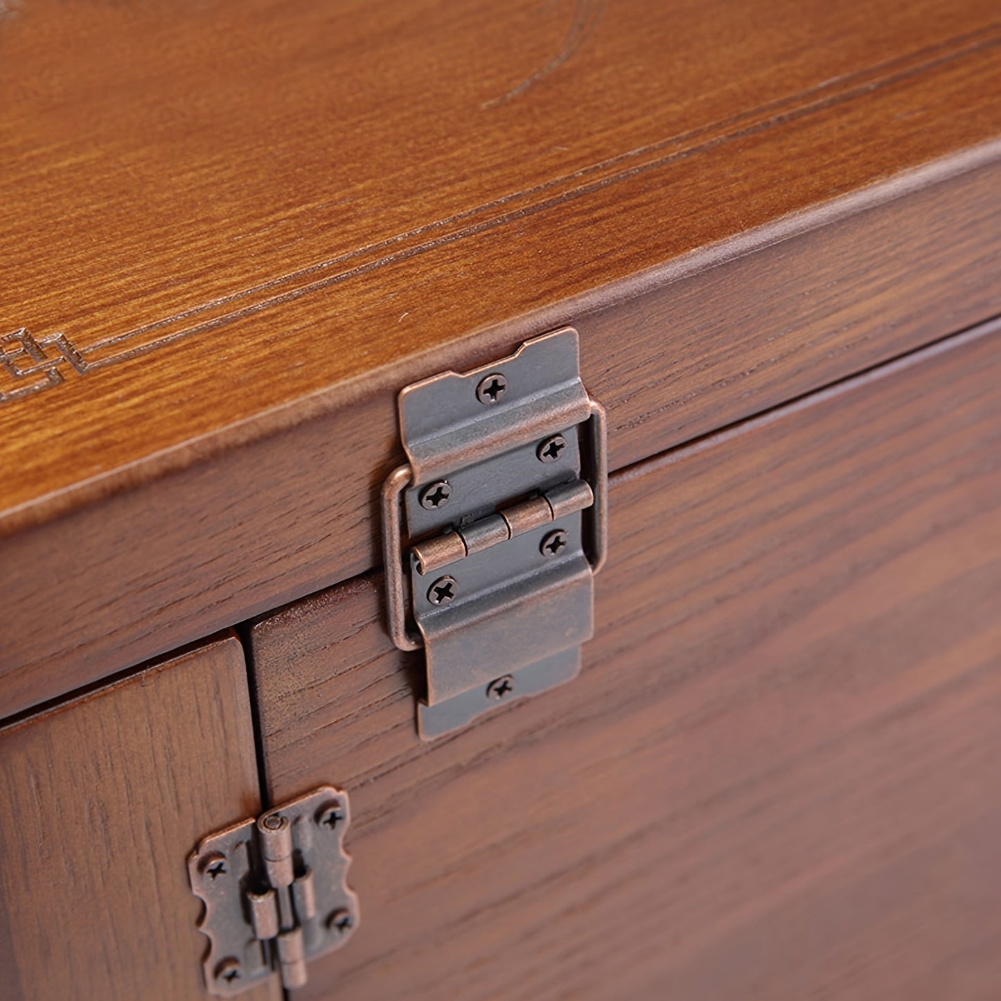 Houten Sieradenkist – Sieradendoos – Schmuckdoos – Juwelenkoffer – Opbergbox – 5 Lagen Vintage Design – Met Slot En Spiegel