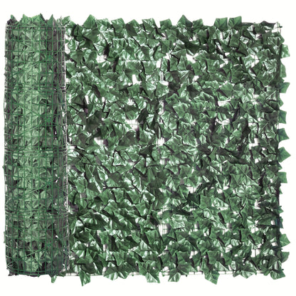 Kunstmatige Haag – Privacy Scherm – Groene Rattan Haag – Balkon Schutting – Tuinafscheiding – 300x100 cm – UV-Bestendig – Onderhoudsvrij