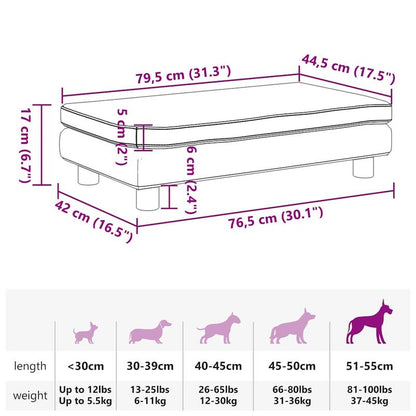 Extra Large Dog Bed with Memory Foam & Plush - Heavy-Duty Bedding, Detachable Cover, Easy-Clean Pet Bed for Medium & Large Dogs