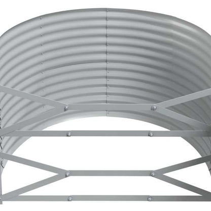Tuinbed – Plantenrek – Moestuinbak – Bloemenrek – Verhoogd Bed – Gepoedercoat Staal – Groot Formaat 249x100x68 cm – Duurzaam & Roestbestendig