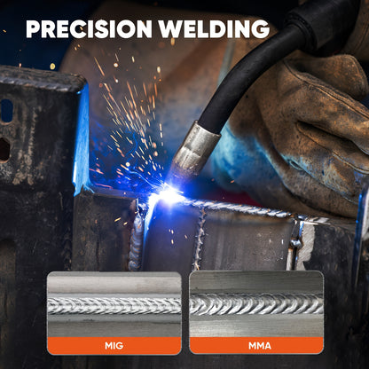 Lasapparaat – MIG Lasmachine – TIG Lasser – MMA Lasapparaat – Elektrode Lasser – Synergetische Besturing – Groot Kleurendisplay