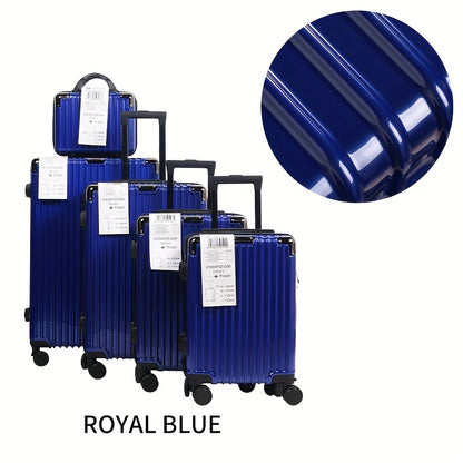 Koffersetje – Reiskoffer – Bagageset – Spinnerkoffer – Trolley – Lichtgewicht & Slijtvast – 5-delige Set 12-28 Inch Met Cijferslot
