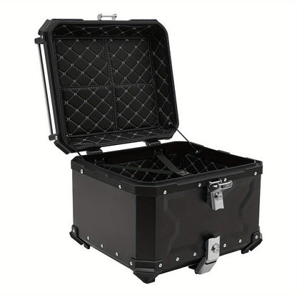 Motorkoffer – Topkoffer – Motor Bagagebak – Motorbox – Helmopberger – 65 Liter – Duurzaam Aluminium