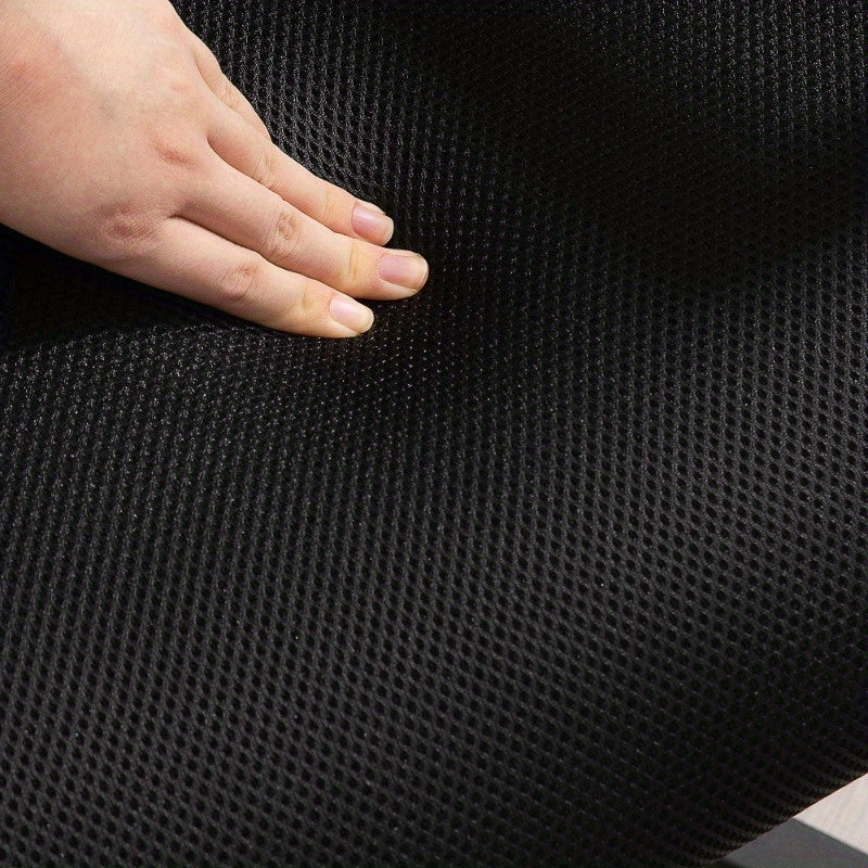 Bureaustoel – Bureaustoelen – Kantoorstoel – Draaistoel – Office Chair – Verstelbare Hoogte – Kantelfunctie Met Spanningregelaar – Max. 120,2 kg – Vijfwielig Niet-Markerend Onderstel – Zwarte Stof