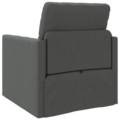 Slaapbank – Bedbank – Slaapbankje – Zitbank – 2-in-1 Meubel – Antraciet – Ruimtebesparend – Comfortabele Zachte Kussens