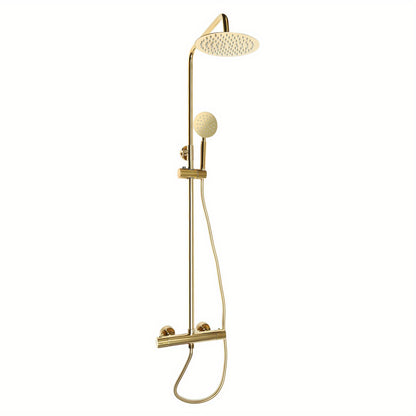 TOOL1SHOOO Modern Luxury Shower Set 3 Spray Modes with 20cm Rain Shower Head 360° Swivel Design Adjustable Wall Mounting Easy to Install Suitable for Bathroom Upgrades Home Hotel Spa