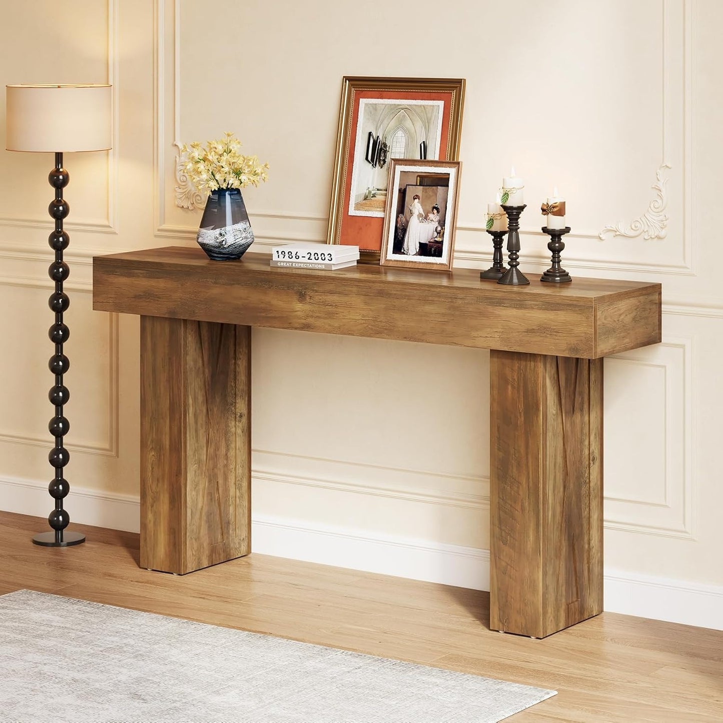 Console Tafel – Sidetable – Haltafel – Sofa Tafel – Smalle Tafel – 160 cm Breed – Stevige MDF Constructie
