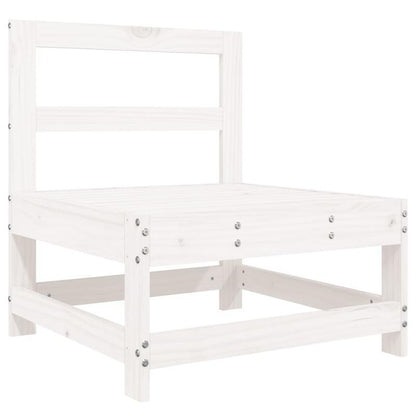 Loungebank – 3-Zits Bank – Loungeset – Tuinbank – Buitenbank – Houten Frame – Comfortabele Katoenen Kussens