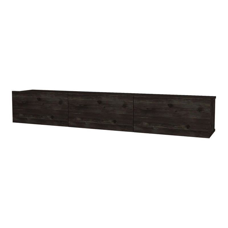TV Meubel – TV Kast – Televisiekast – Meubel – Media Meubel – Zwevend Ontwerp – 180x31x29,5 cm – Wit Spaanplaat