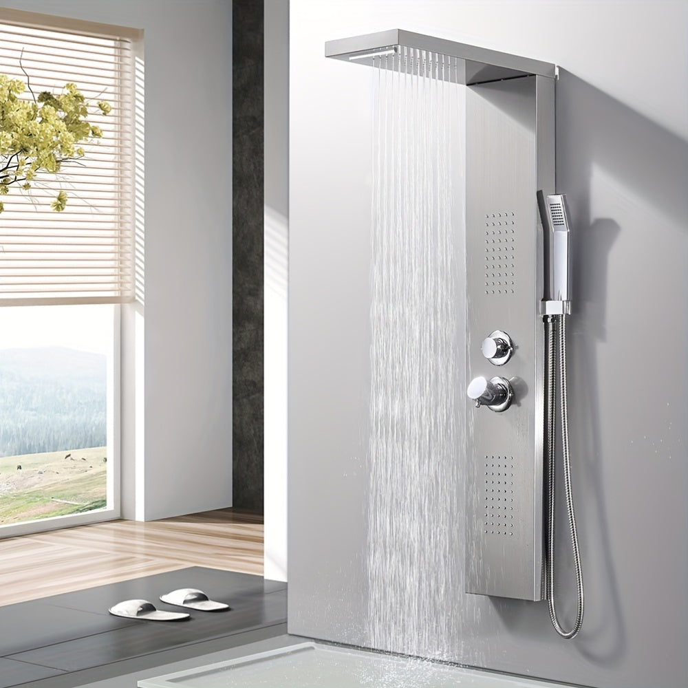 Douchewand – Douchepaneel – Inloopdouchewand – Douchewand Badkuip – Douchewand Glas – Wandmontage – Veiligheidsglas Met Easy-Clean Coating