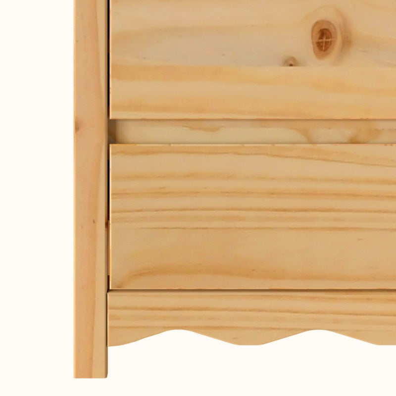 DRAMMEN 76.5x40x91cm Wooden Storage Cabinet with Lockable Shelves - Freestanding Organizer for Home, Office, Bedroom, Bathroom - High-Quality Mixed Wood Construction, Easy Assembly, Compact Design, Bedroom Organizer, Minimali