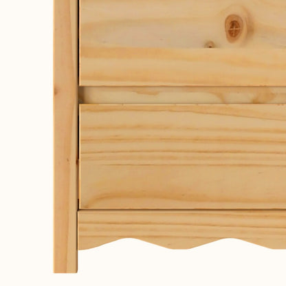 DRAMMEN 76.5x40x91cm Wooden Storage Cabinet with Lockable Shelves - Freestanding Organizer for Home, Office, Bedroom, Bathroom - High-Quality Mixed Wood Construction, Easy Assembly, Compact Design, Bedroom Organizer, Minimali