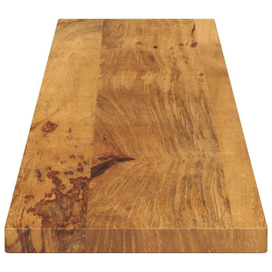 Tafelblad Mango Hout – Houten Tafelblad – Massief Mango – Bureaublad – Werkblad – Rechthoekig – 160x30x3,8 cm – Duurzaam & Stevig