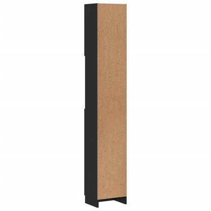 Opbergrek Badkamer – Badkamerkast Organizer – Opbergrek Kast – Badkameropbergsysteem – Badkamer Organizer – Zwart Aluminium – Ruimtebesparend & Duurzaam