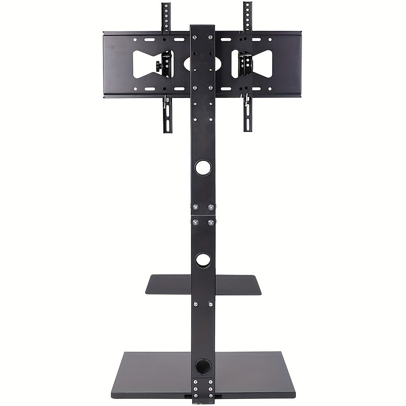 TV Standaard Vloer – TV Statief – TV Vloerstandaard – Vloer TV Beugel – Draagbaar TV Rek – Verstelbaar 32-65 Inch – Metaal – VESA 600x400mm – 30kg Belasting – Kabelmanagement