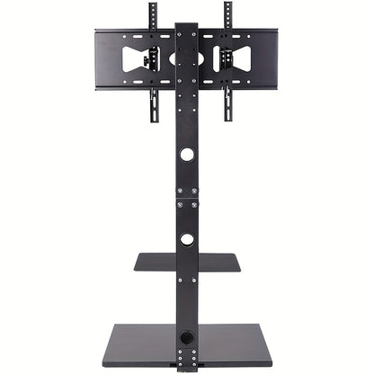 TV Standaard Vloer – TV Statief – TV Vloerstandaard – Vloer TV Beugel – Draagbaar TV Rek – Verstelbaar 32-65 Inch – Metaal – VESA 600x400mm – 30kg Belasting – Kabelmanagement